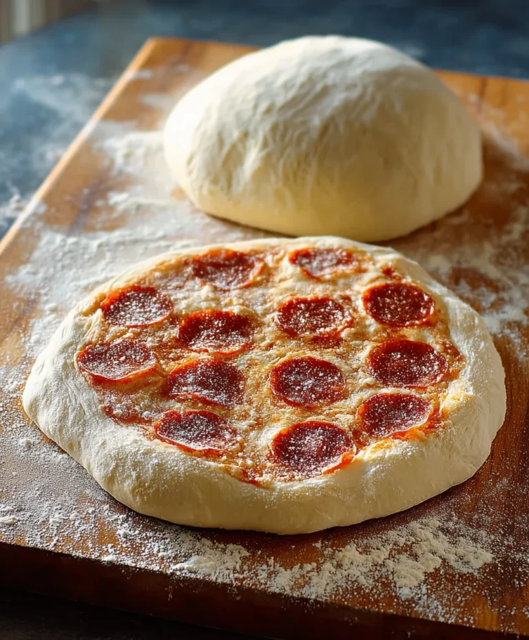 Easy Two Ingredient Pizza Dough Recipe