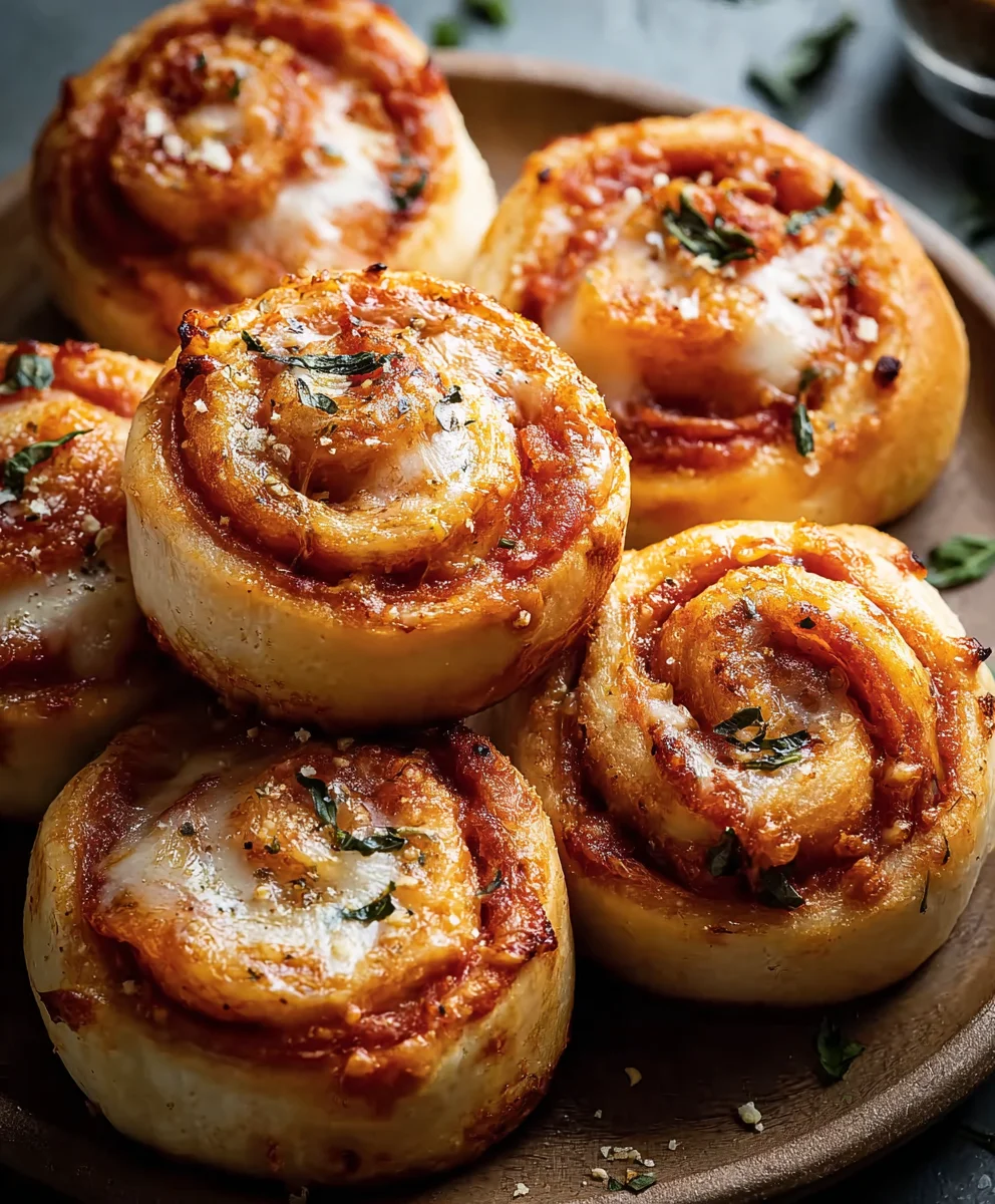 Homemade Beef Beef Pepperoni Pizza Rolls - Easy Recipe