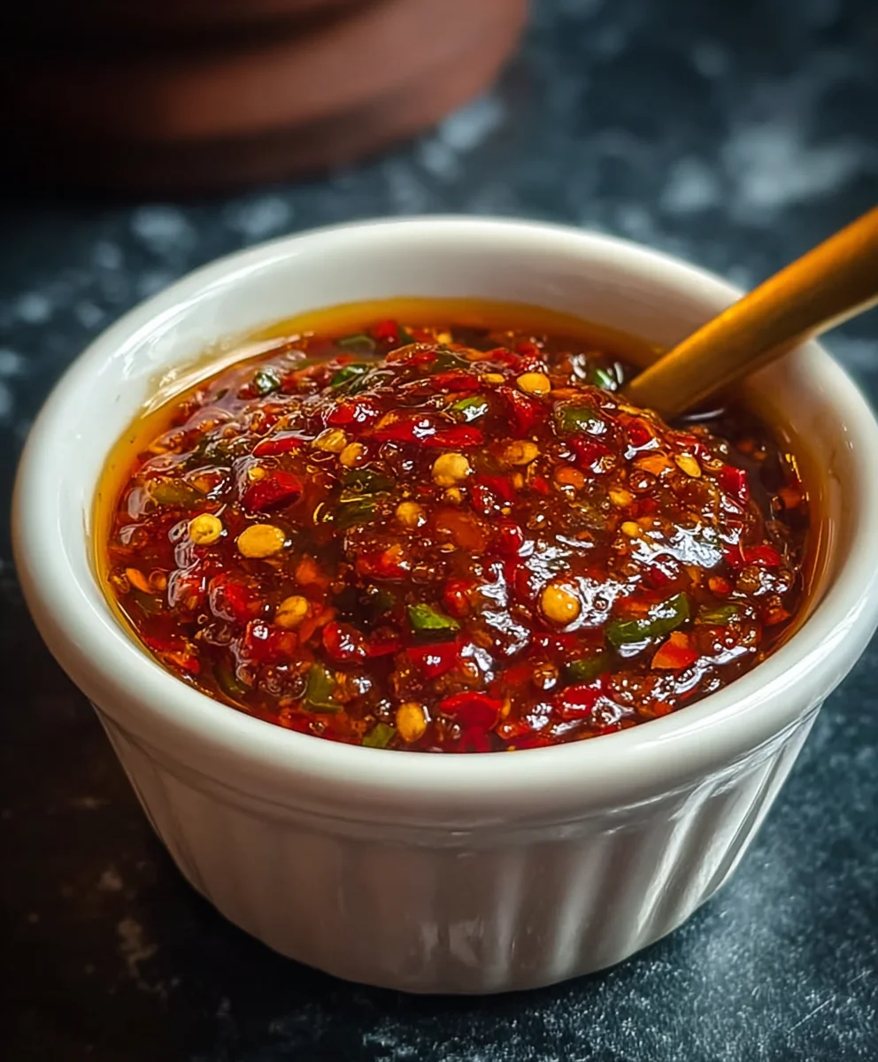 Spicy Homemade Chili Garlic Sauce Recipe - Easy & Flavorful