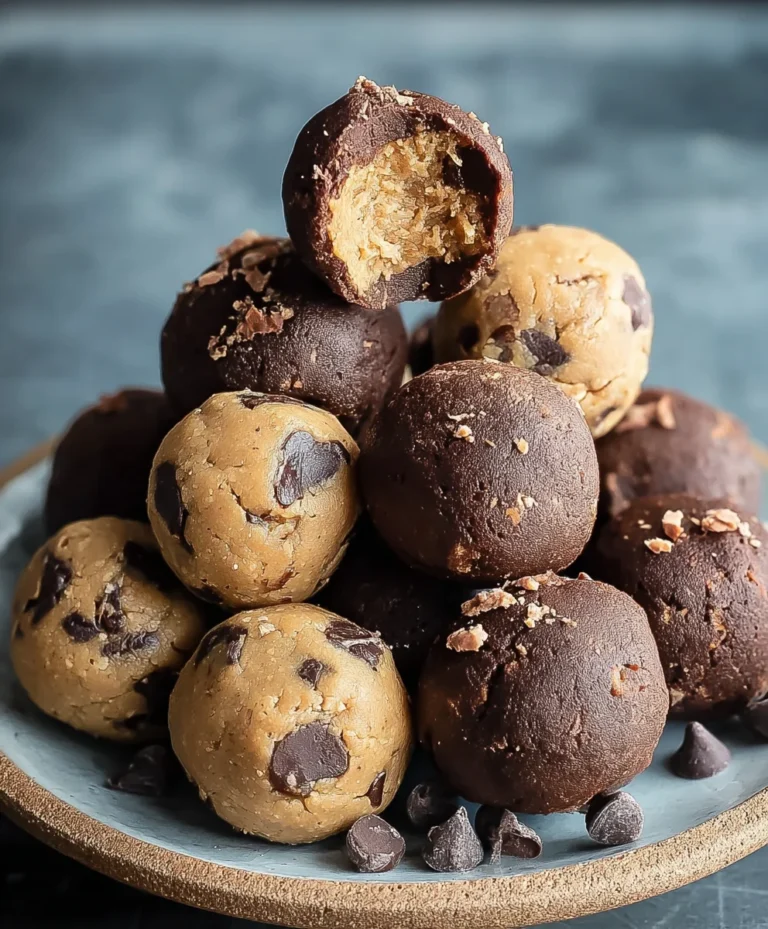 Brookie Protein Balls – Healthy No-Bake Snack