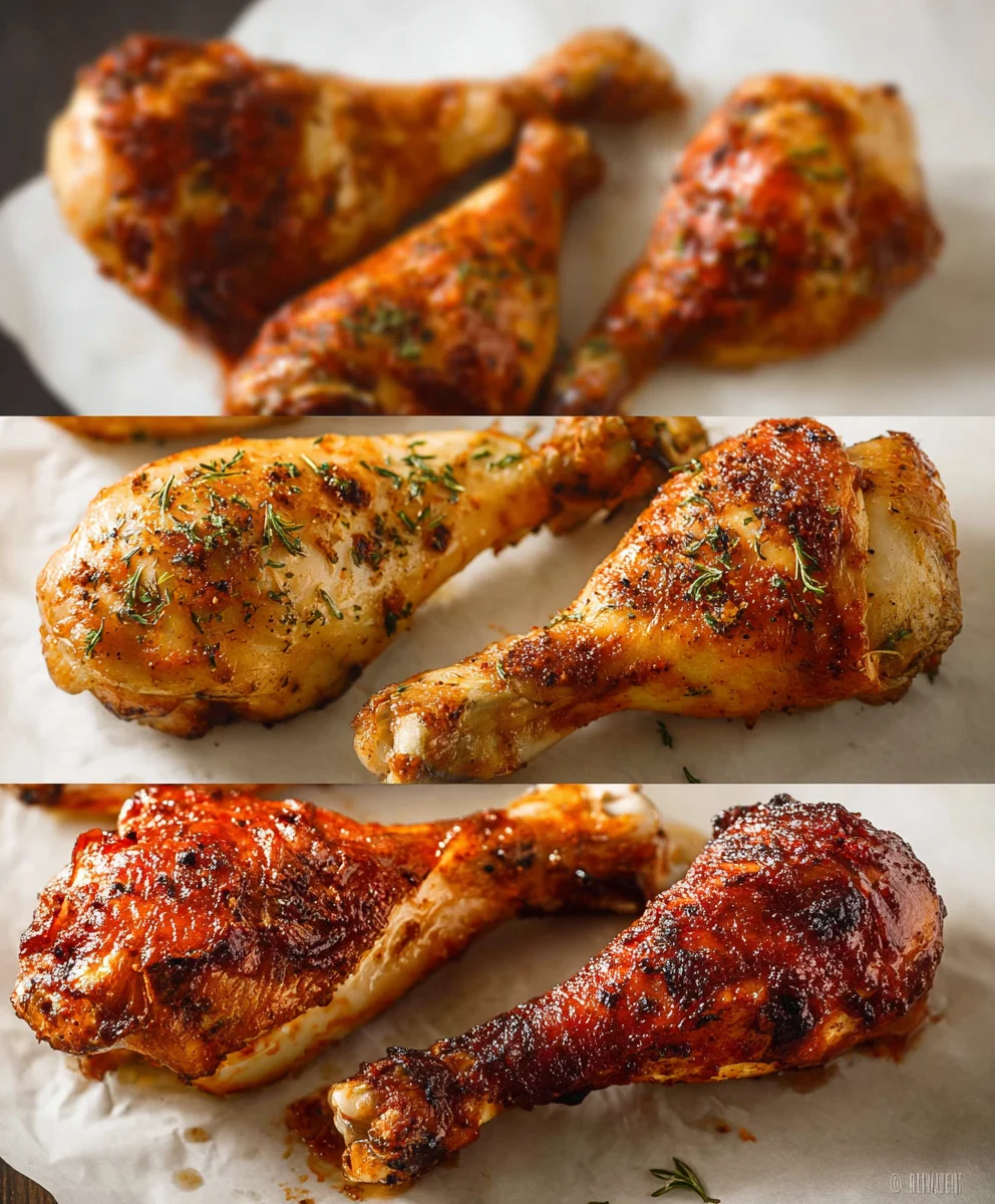 Easy Baked Chicken Legs Six Ways - Delicious Dinners