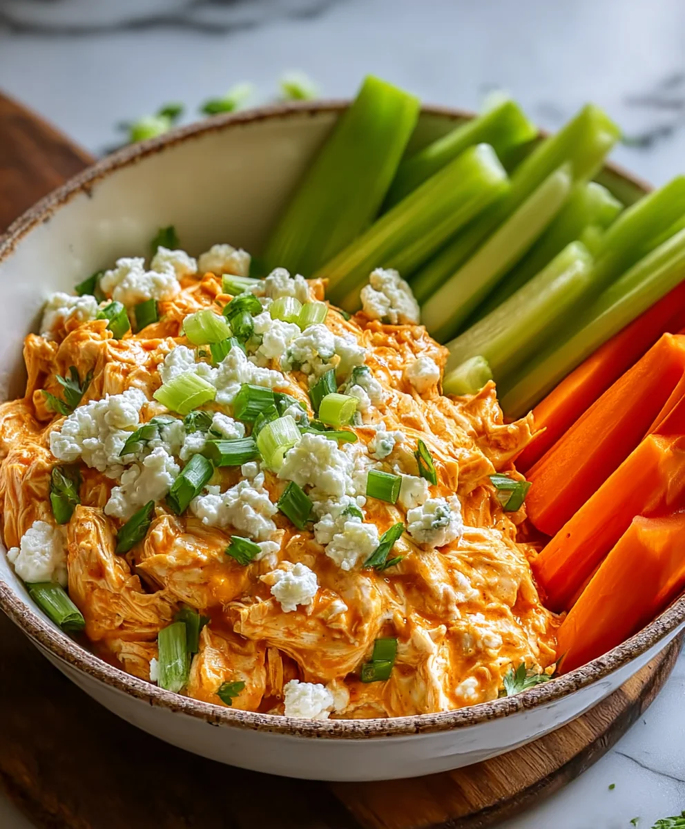 Spicy Buffalo Chicken Cottage Cheese Bowl-Healthy Comfort