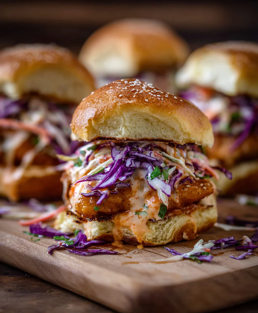 Bang Bang Chicken Sliders- Quick & Easy Recipe