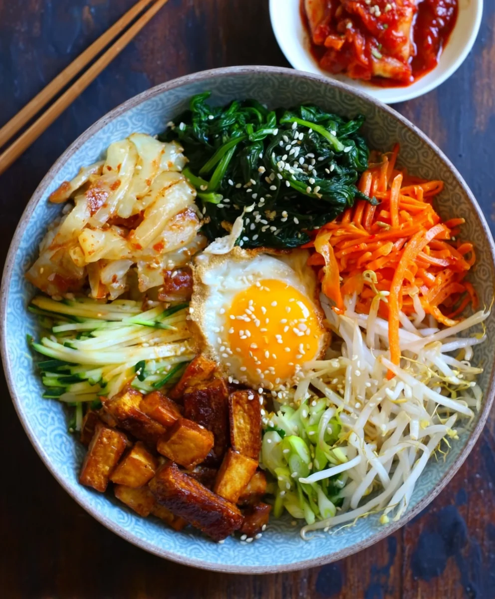 Easy Vegan Bibimbap Recipe - Wholesome & Delicious