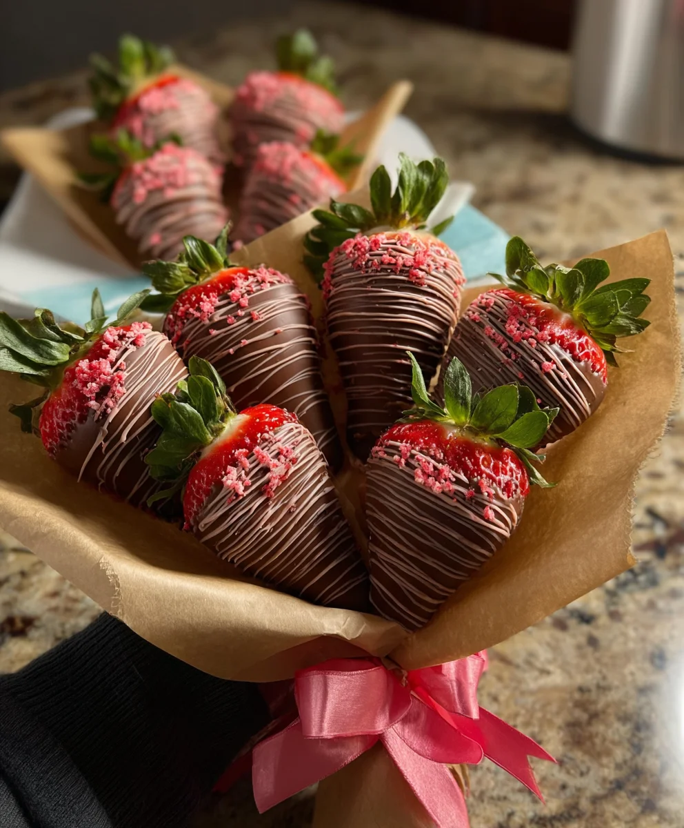Decadent Chocolate Covered Strawberries-Easy Recipe