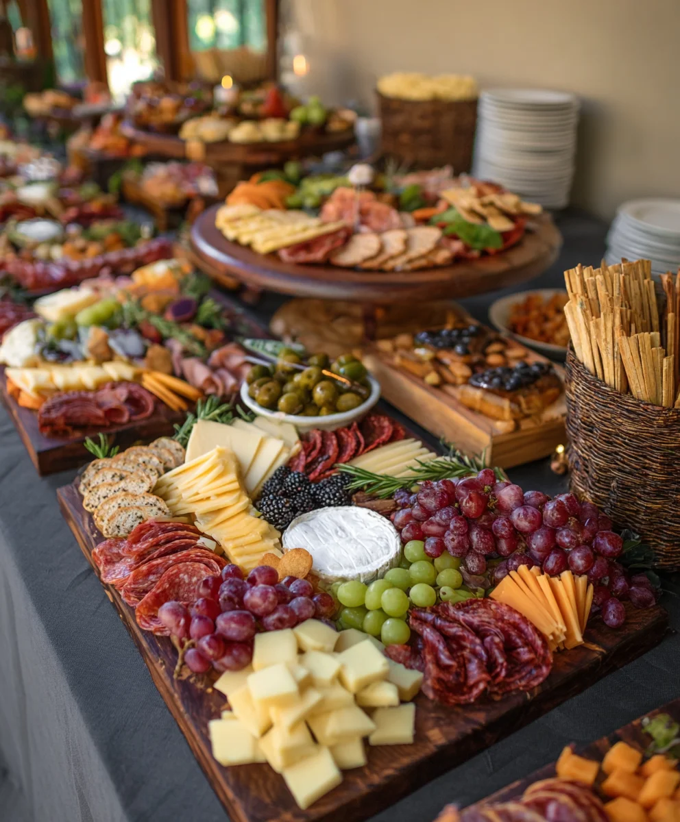 Wedding Reception Grazing Table Ideas-Simply Delicious