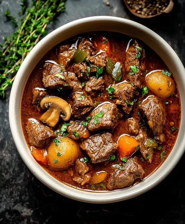 Easy Keto Beef Stew Recipe-Hearty & Flavorful