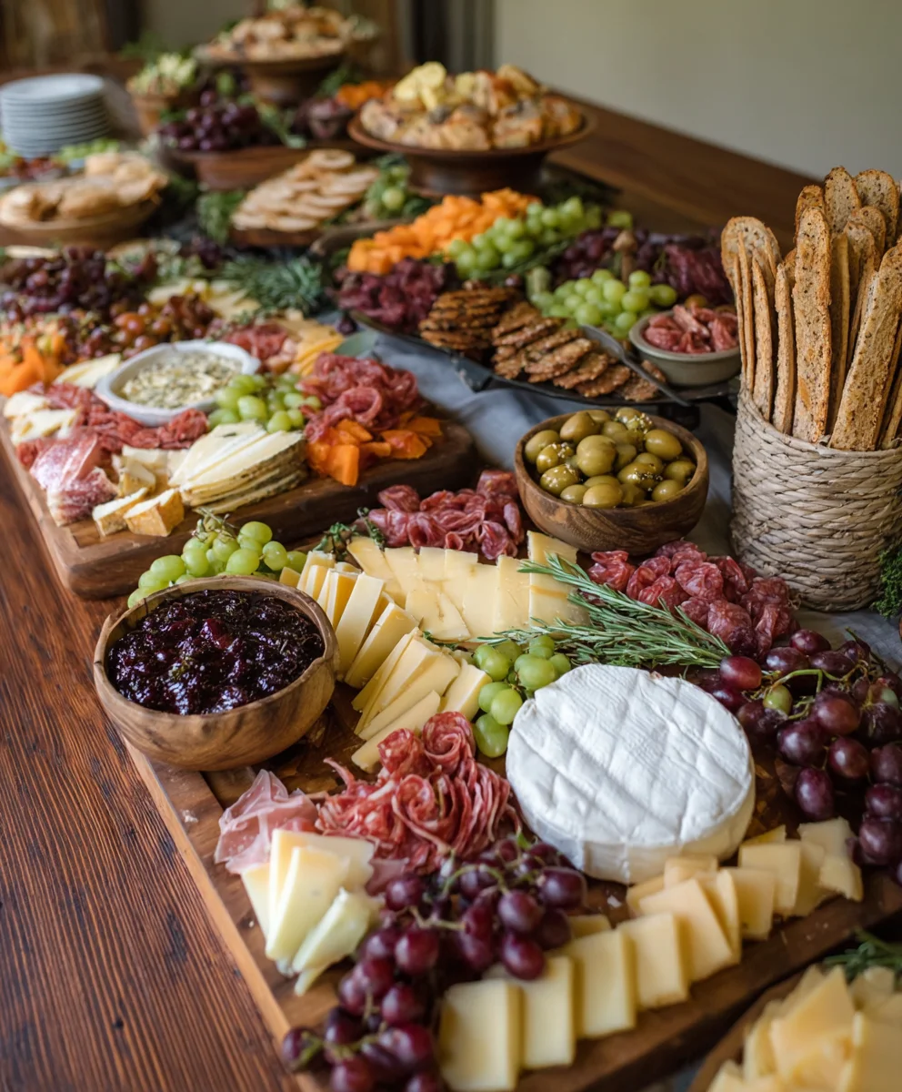 Wedding Reception Grazing Table Ideas-Simply Delicious