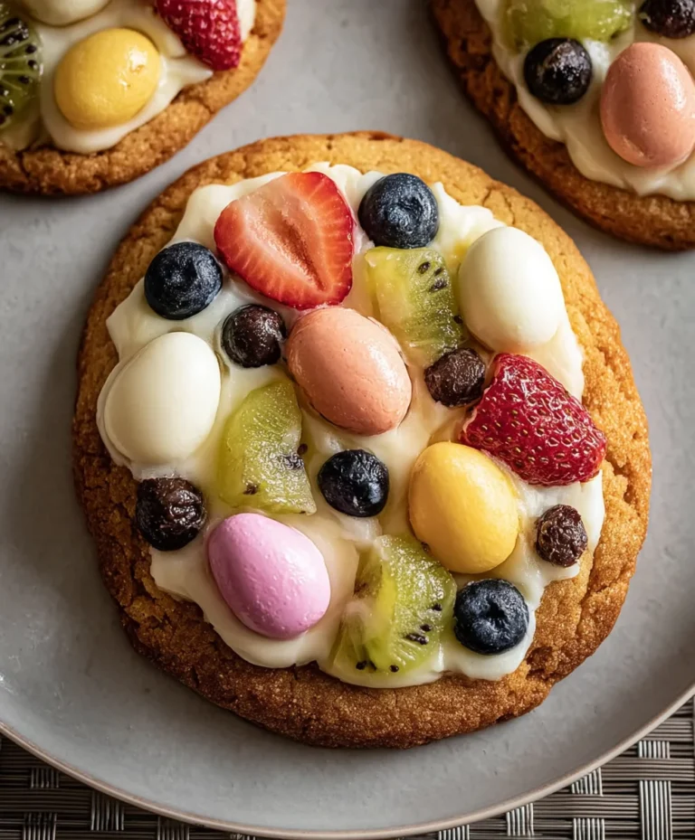 Easter Egg Fruit Cookies- Delightful & Easy Recipe