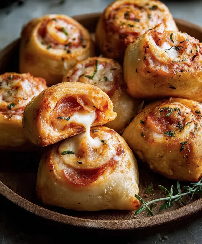 Homemade Beef Beef Pepperoni Pizza Rolls – Easy Recipe