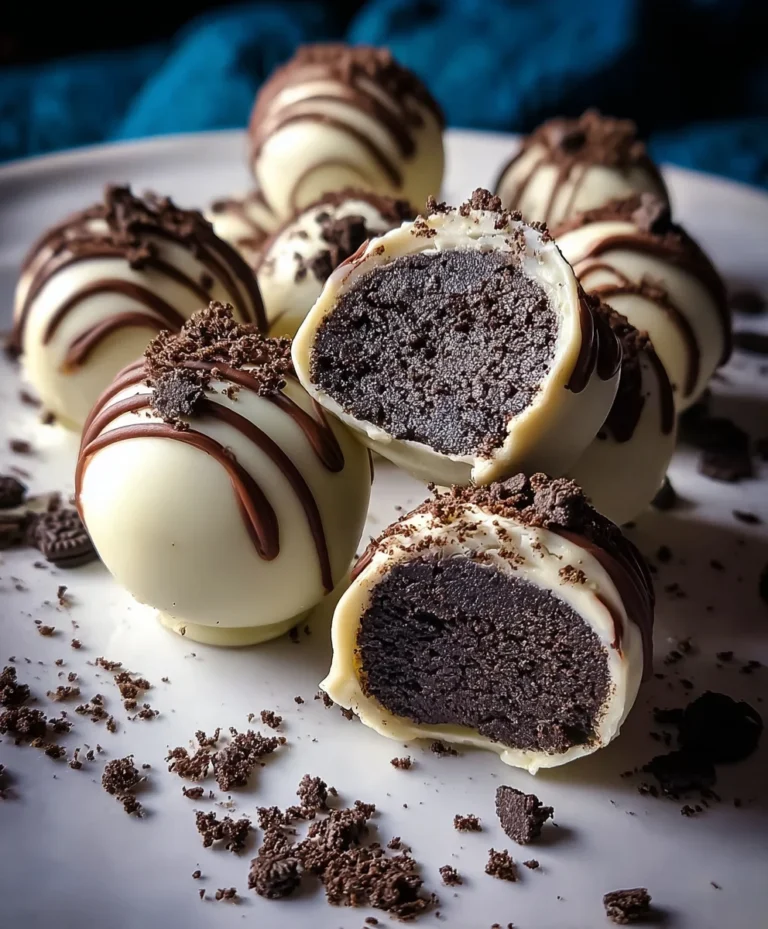 Easy Oreo Cake Balls-Decadent Dessert Bites
