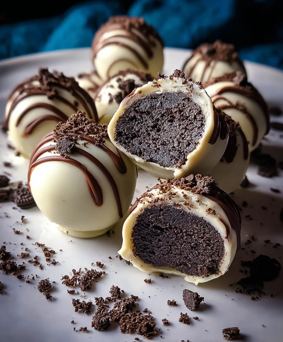 Easy Oreo Cake Balls-Decadent Dessert Bites