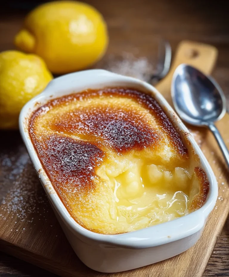 Jamie Oliver Self Saucing Lemon Pudding-Easy Recipe