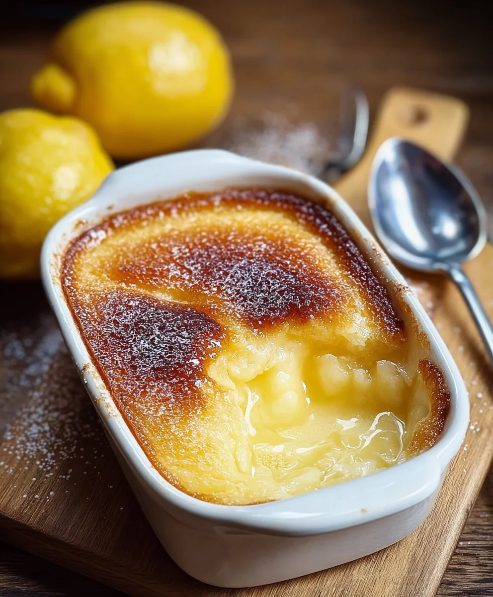 Jamie Oliver Self Saucing Lemon Pudding-Easy Recipe