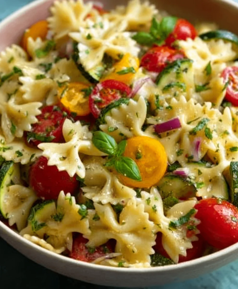 Easy Bow Tie Pasta Salad - Quick & Delicious Recipe
