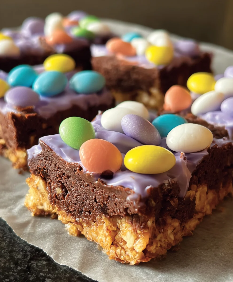 Sweet Peep Bars Easy No-Bake Recipe