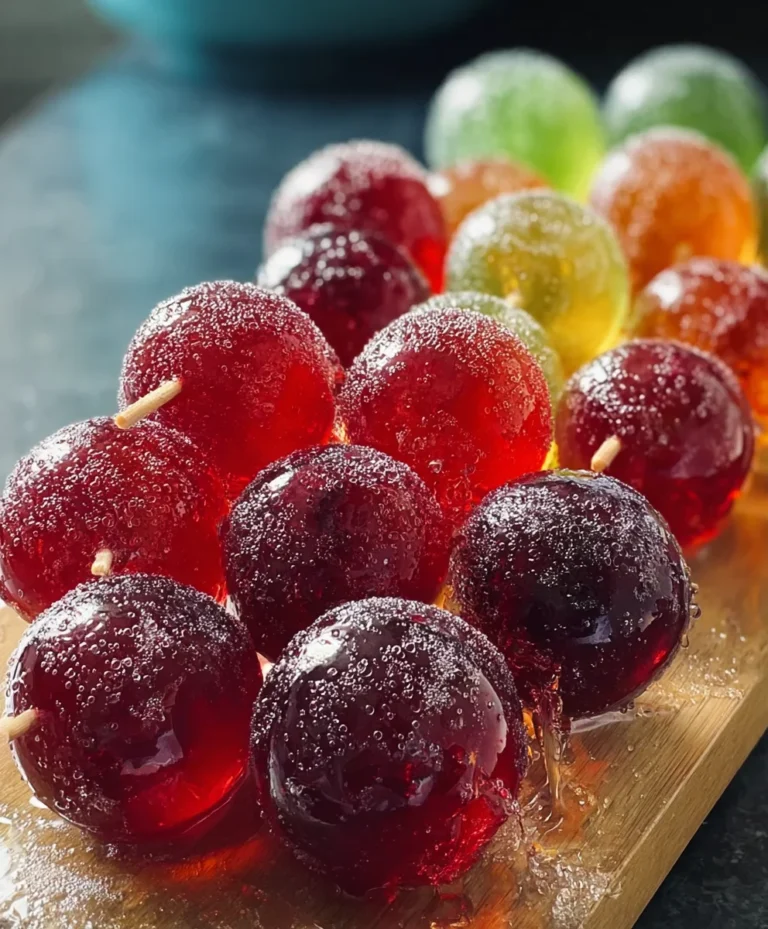 Jell-O Candy Grapes – Easy Frozen Dessert Recipe