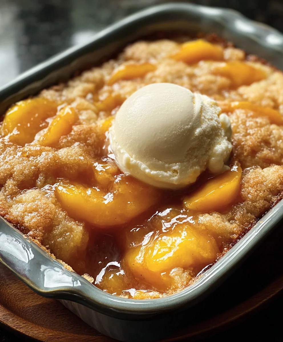 Best Southern Peach Cobbler Recipe-Easy & Delicious
