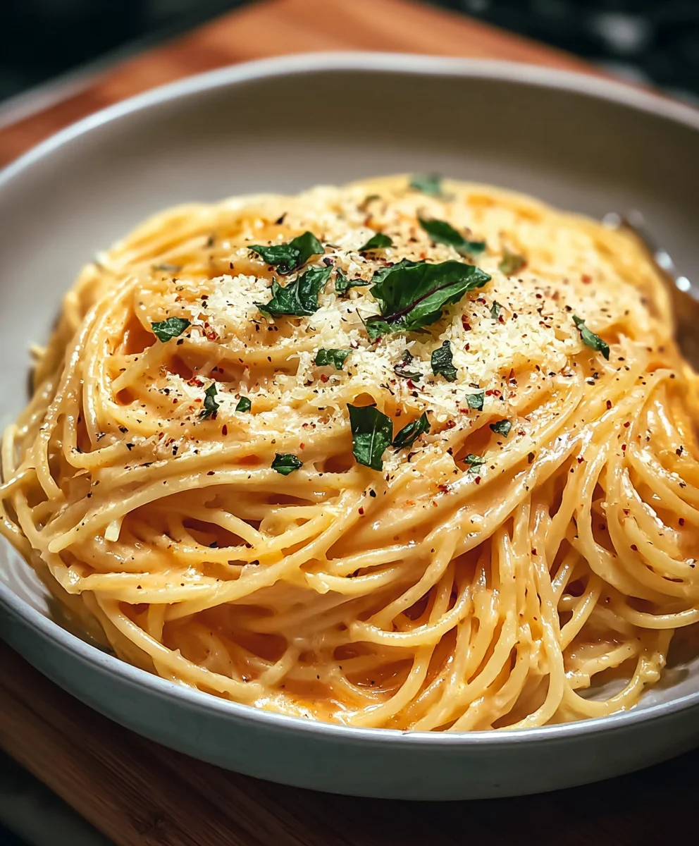 Cheesy Garlic Parmesan Spaghetti Recipe-Easy & Delicious
