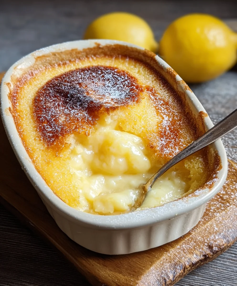 Jamie Oliver Self Saucing Lemon Pudding-Easy Recipe