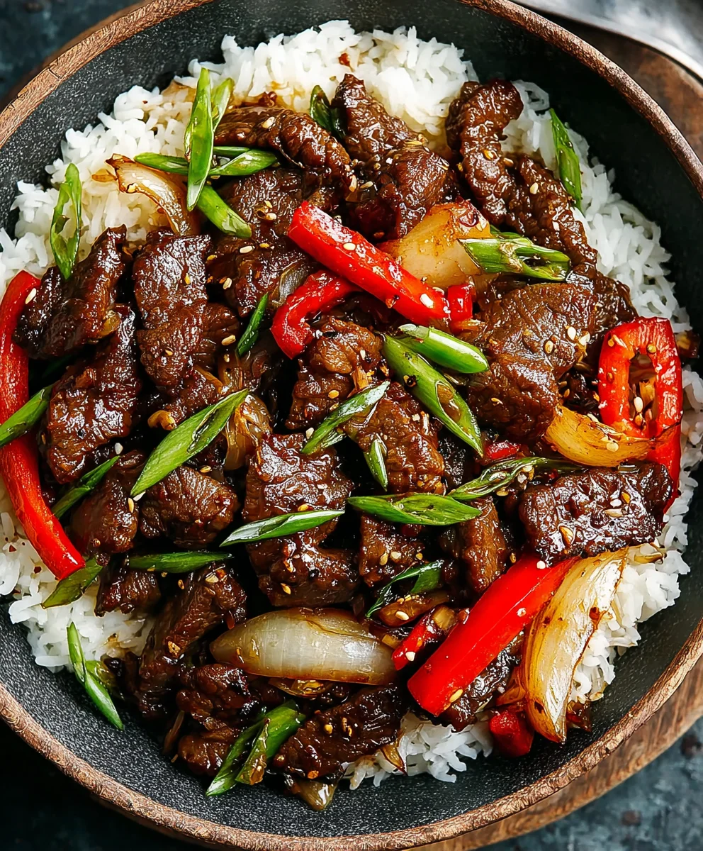 Spicy Black Pepper Beef Stir-Fry Recipe