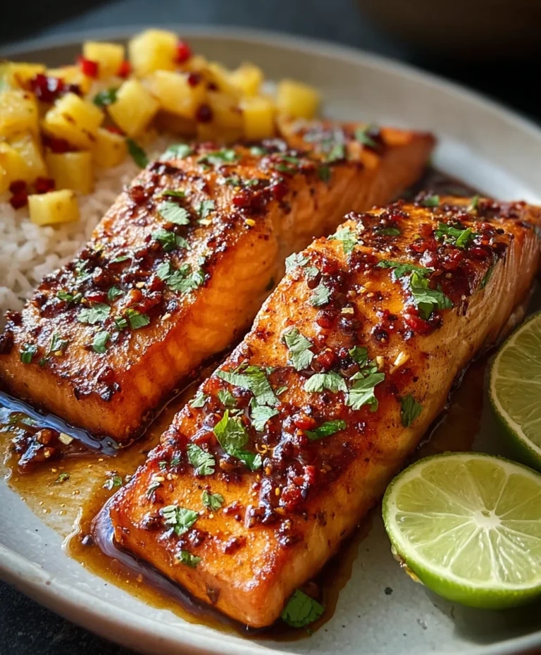 Spicy Pineapple Chipotle Salmon – Easy Weeknight Meal
