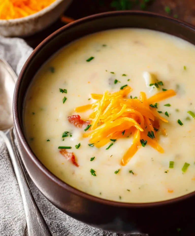 Easy Potato Soup Recipe-Comforting & Simple