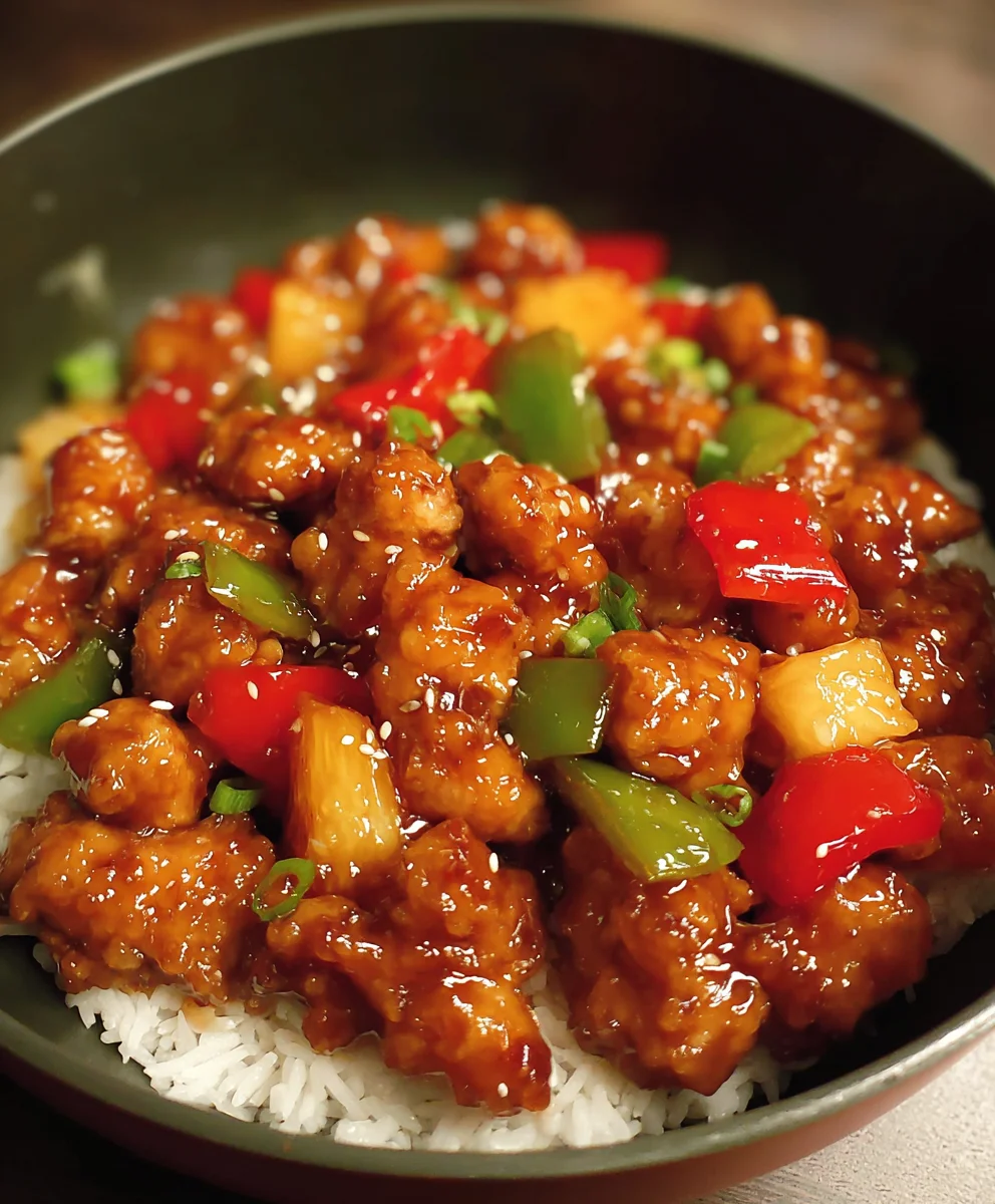 Easy Sweet Sour Chicken Recipe - Flavorful & Quick