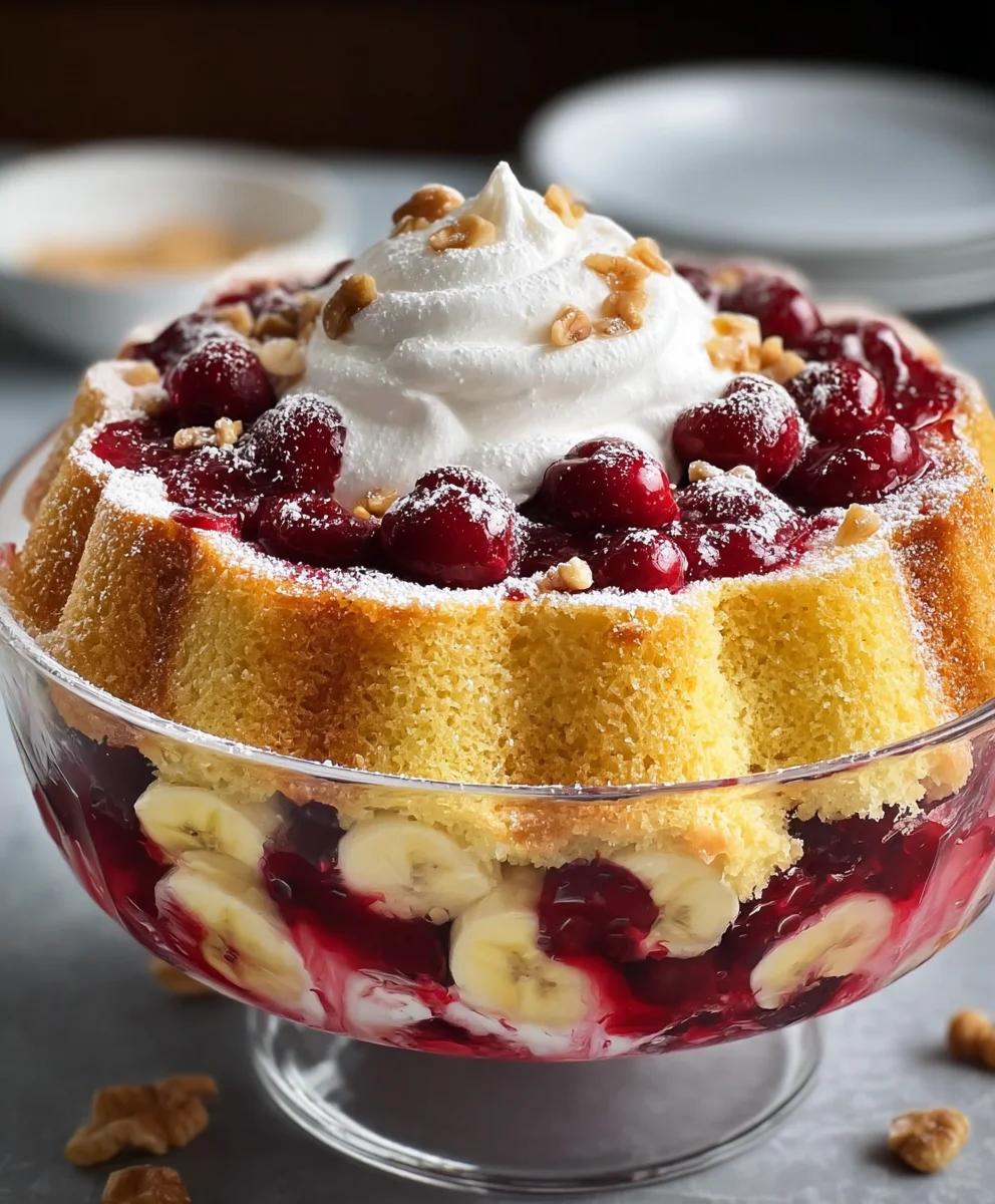 Easy Punch Bowl Cake Recipe- Crowd Favorite Dessert