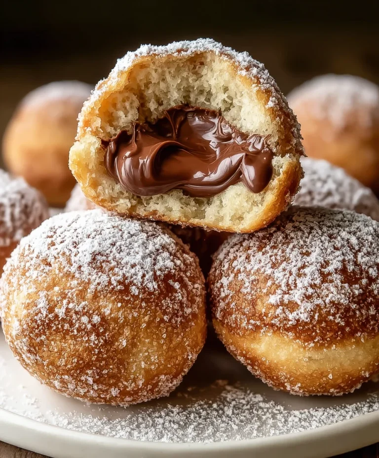 Air Fryer Nutella Bombs Easy Dessert Recipe