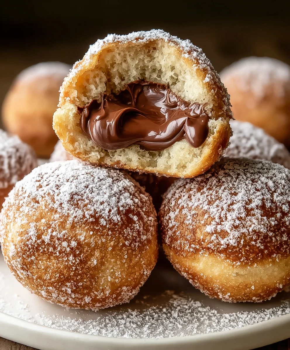 Air Fryer Nutella Bombs Easy Dessert Recipe
