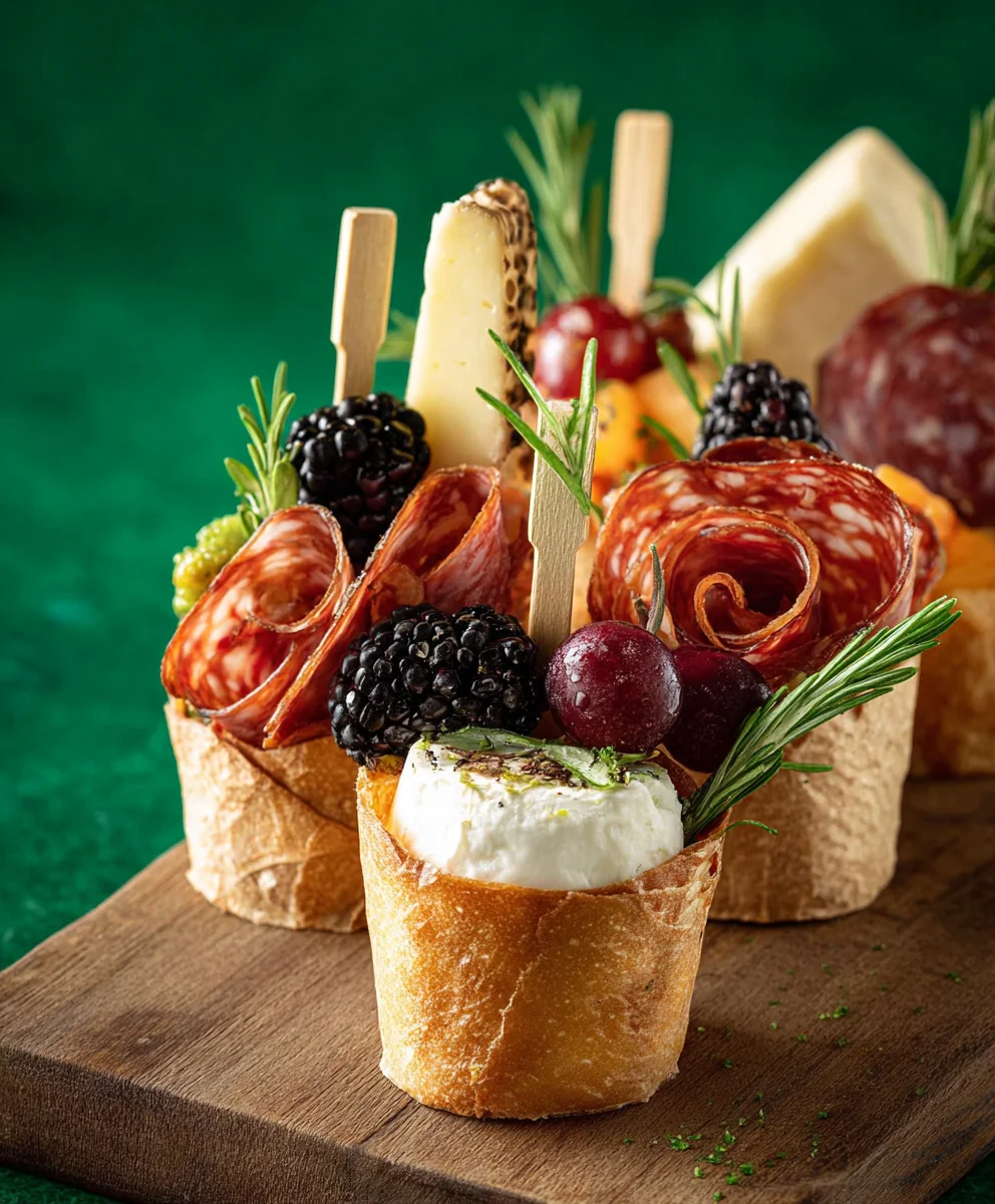 Individual Charcuterie Cups-Easy & Elegant Bites