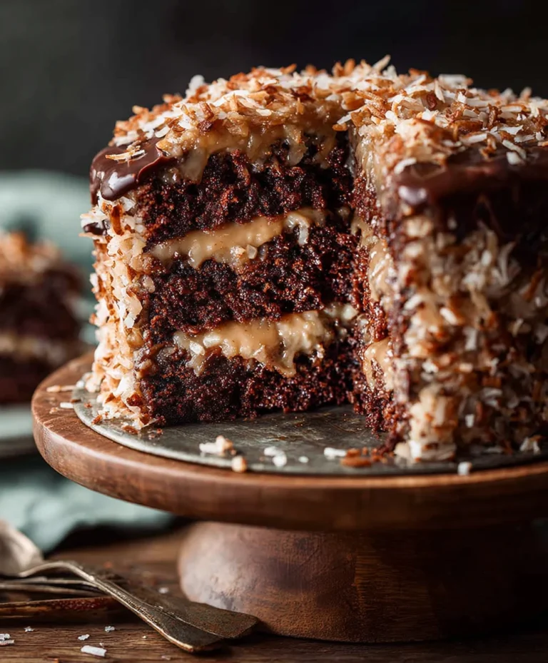 Decadent Traditional German Chocolate Cake Recipe
