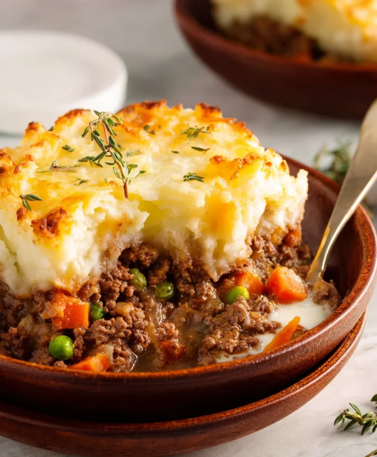 Easy Homemade Beef Shepherd’s Pie Recipe