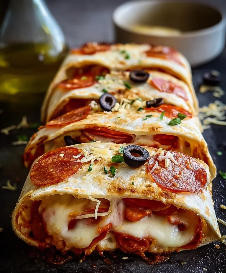 Easy Baked Pizza Wraps – Quick Family Dinner Recipe