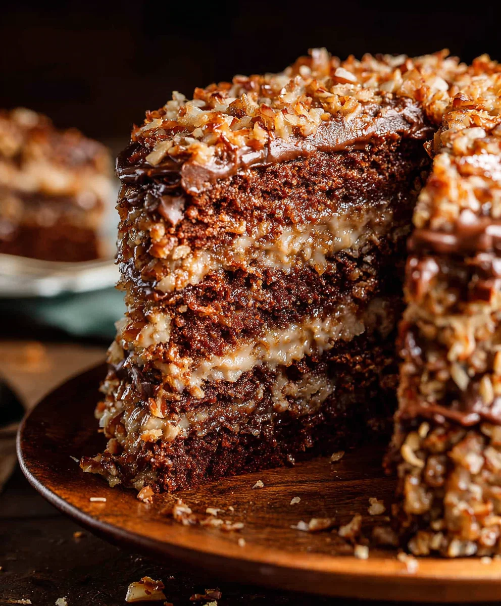Decadent Traditional German Chocolate Cake Recipe