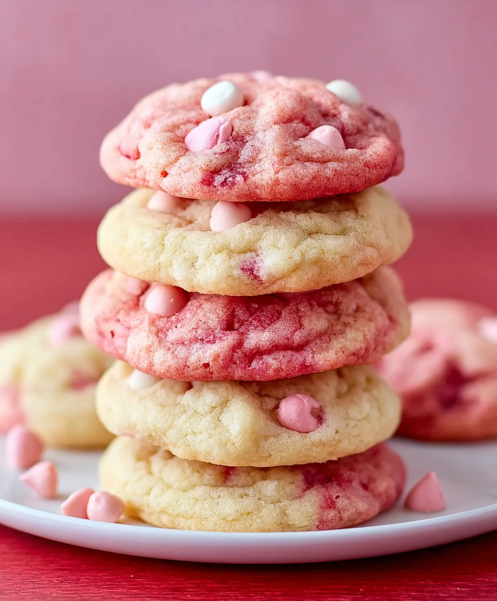 Easy Strawberry Cake Mix Cookies - Quick & Delicious Treats