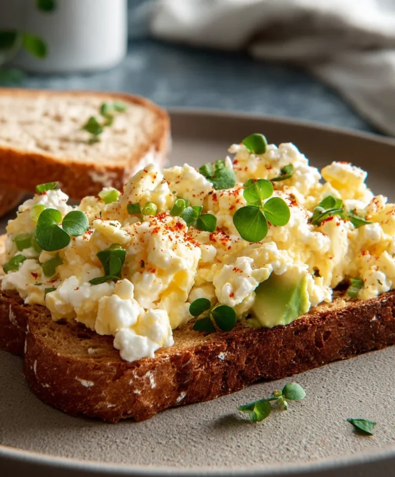 Egg Salad Cottage Cheese – Creamy Mayo Free Recipe