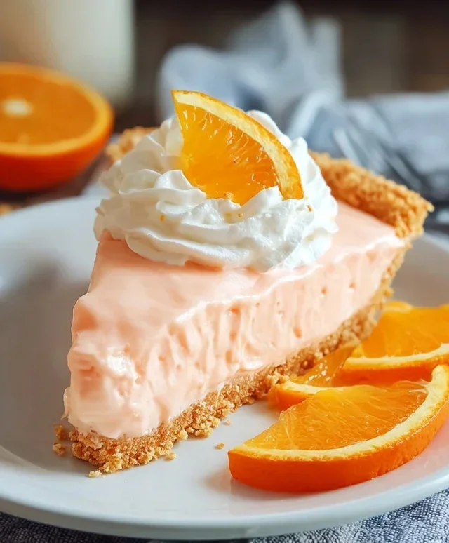 Jello Creamsicle Pie