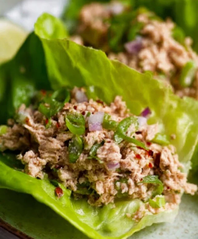 Tuna Lettuce Wraps