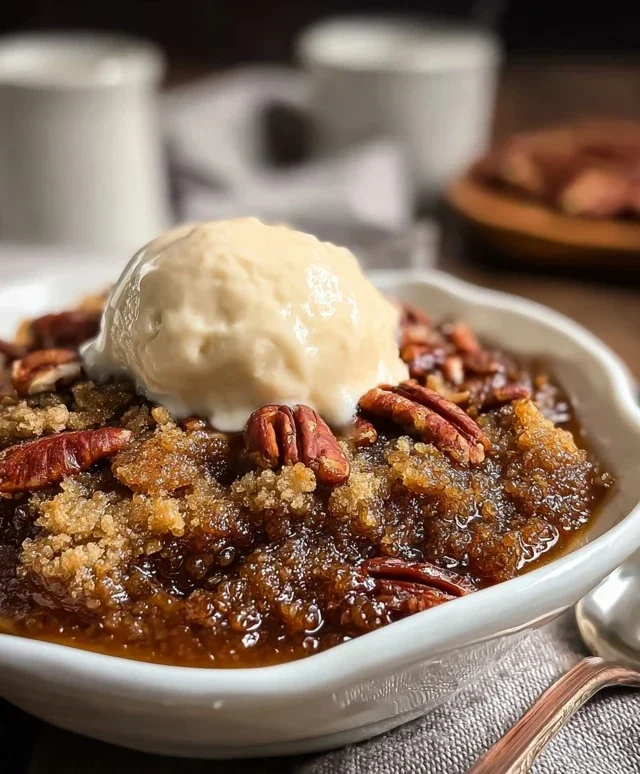 Pecan Pie Cobbler