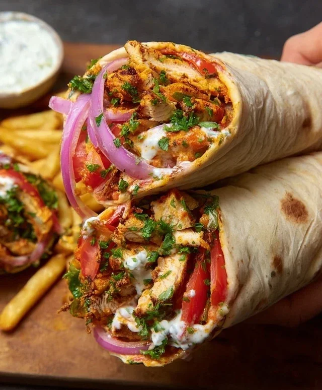 Chicken Shawarma Wrap