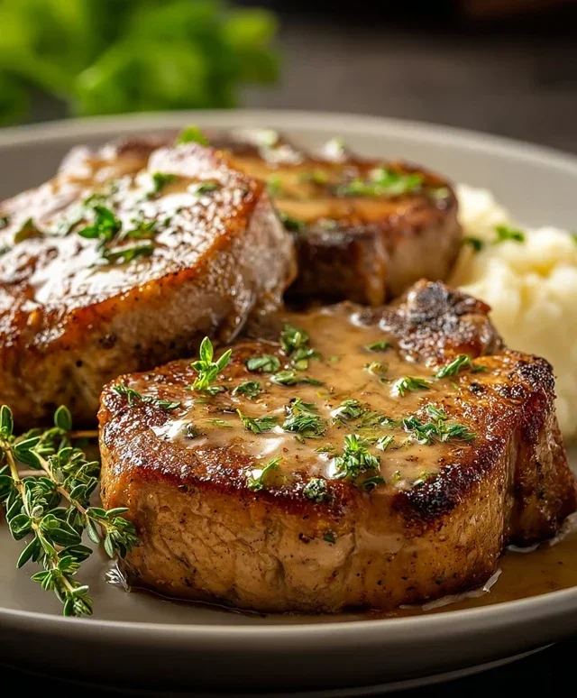 Slow Cooker Ranch Beef Chops