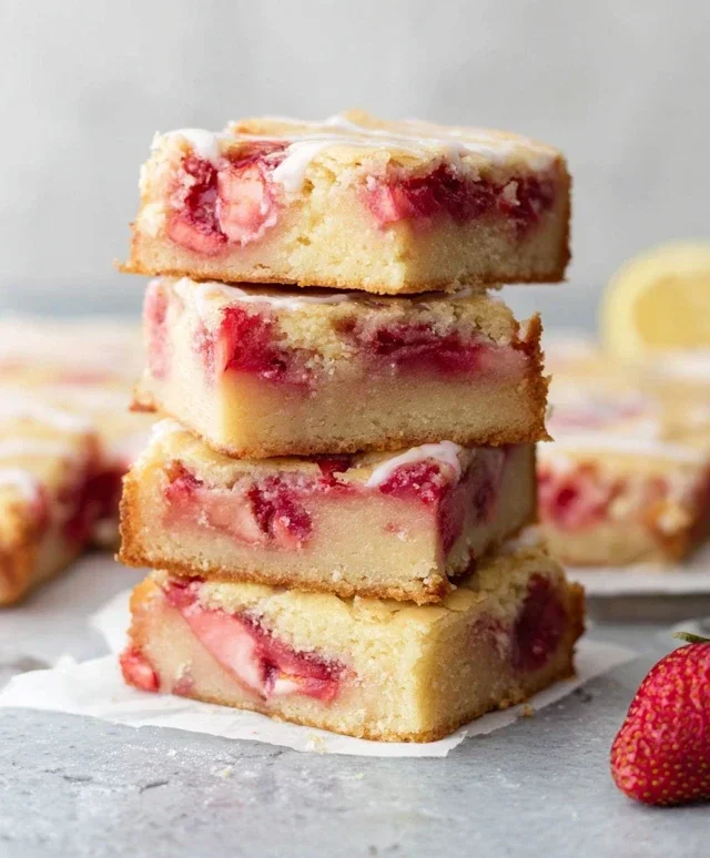 Strawberry Brownies