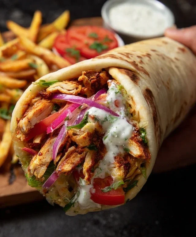 Chicken Shawarma Wrap