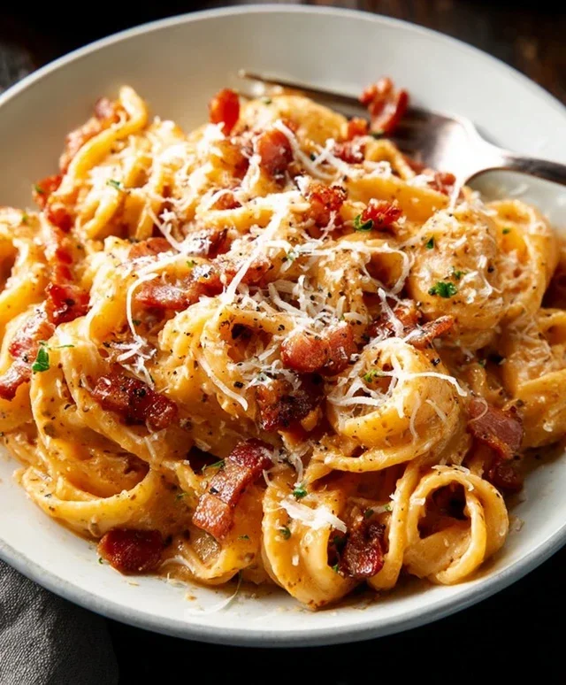 Beef Beef Bacon Pasta