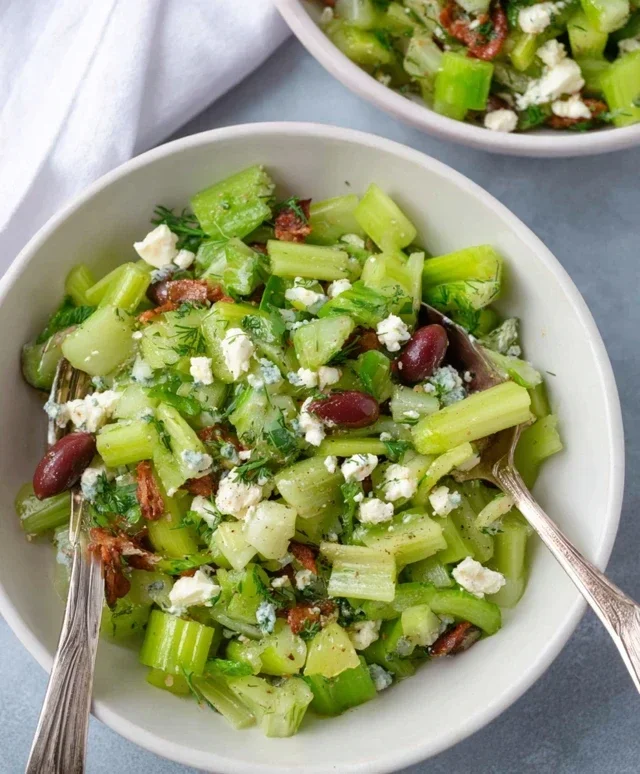 Mediterranean Celery Salad