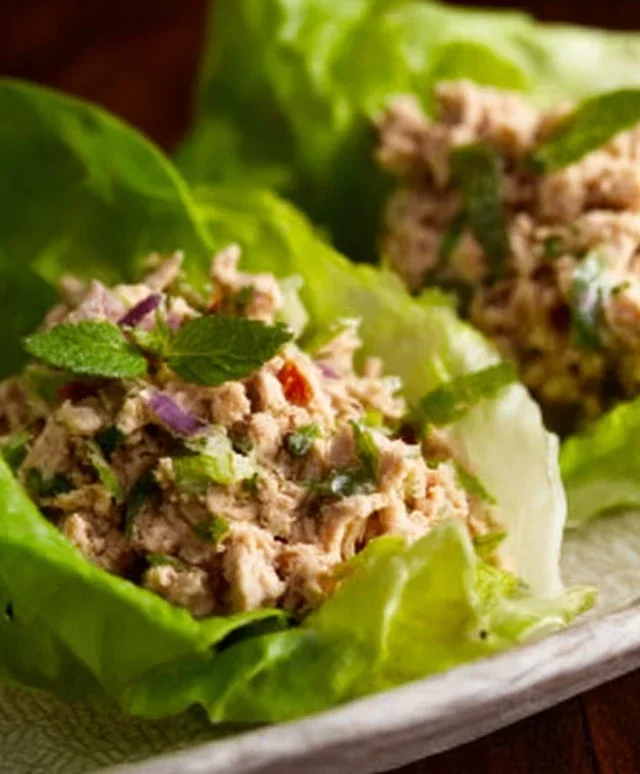 Tuna Lettuce Wraps