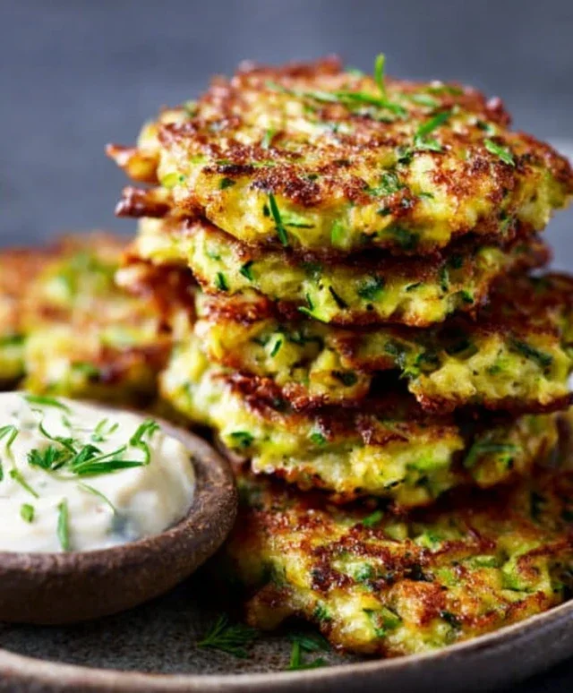 Crispy and Easy Zucchini Fritters Recipe