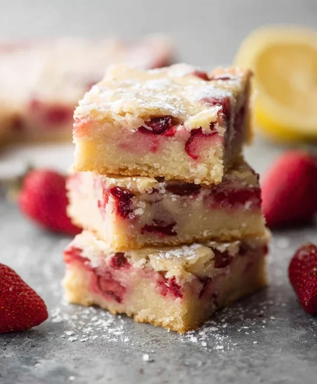 Strawberry Brownies